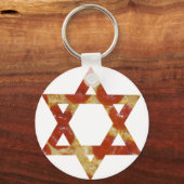 ダビデのピザスター キーホルダー (正面)