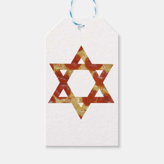 ダビデのピザスター ギフトタグ (正面)