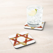 ダビデのピザスター コースター (右側)