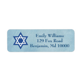 ダビデのユダヤ人の星 ラベル