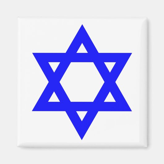 ✡︎ダビデのユダヤ星 マグネット (正面)