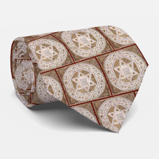 ダビデの中世の星 ネクタイ (ロール)