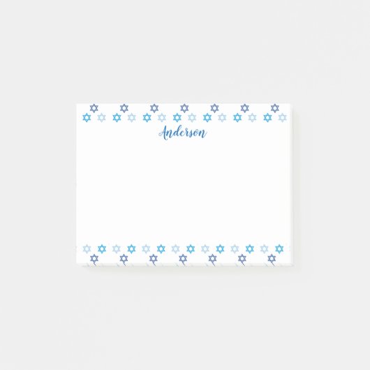 ダビデの優秀星 ポストイット (正面)