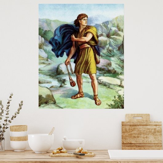 ダビデの勝利 ポスター (キッチン)