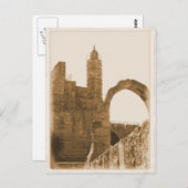 ダビデの塔 - Jerusalem ポストカード (正面/裏面)