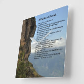 ダビデの壁時計の詩篇 スクエア壁時計 (傾斜)