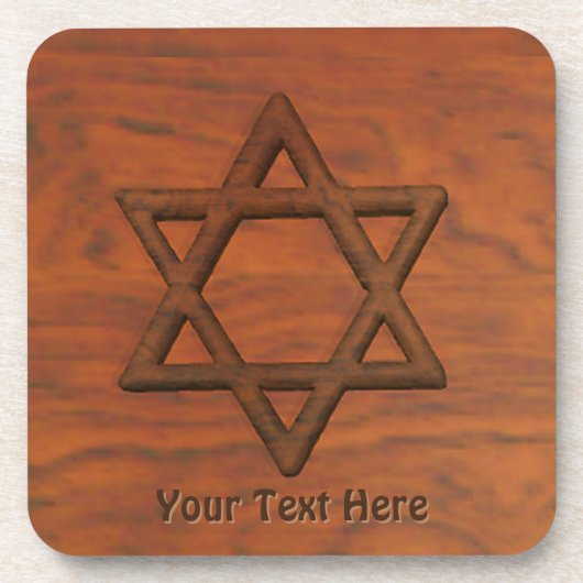 ダビデの彫刻木星 コースター (正面)