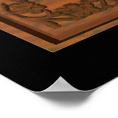 ダビデの彫刻木星 ポスター (角)