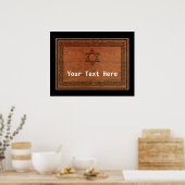 ダビデの彫刻木星 ポスター (キッチン)