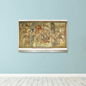 ダビデの息子アムノンとアブサロムは互いに戦争を宣言する キャンバスプリント (インサイチュ (ウッドフロア))