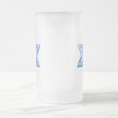 ダビデの星はビールのジョッキを曇らしました フロストグラスビールジョッキ (中央)