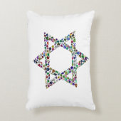 ダビデの星 アクセントクッション (正面(垂直))