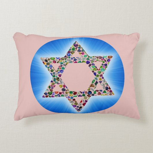 ダビデの星 アクセントクッション (正面)
