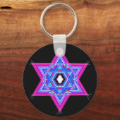 ダビデの星 キーホルダー (正面)