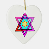 ダビデの星 セラミックオーナメント (右)