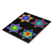 ダビデの星 タイル (側面)