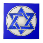 ダビデの星 タイル (正面)