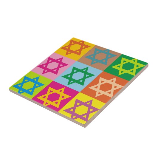 ダビデの星 タイル (側面)