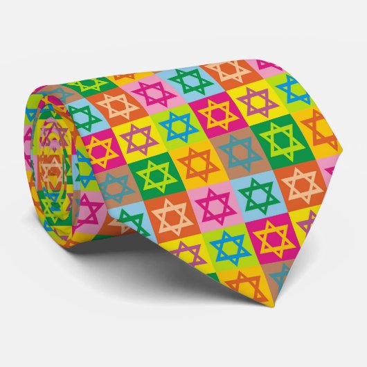 ダビデの星 ネクタイ (ロール)