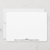 ダビデの星 ハヌカ 祝賀カード シーズンカード (裏面)