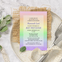 ダビデの星 パステル オンブレ バット・ミツバ祭