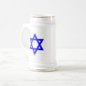 ダビデの星 ビールジョッキ (正面左)