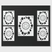 ダビデの星 –  ラッピングペーパー (フラット)