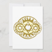 ダビデの星 招待状 (正面)