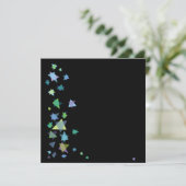 ダビデの星 結婚式招待状 バー・バット・ミツヴァ 招待状 (スタンド正面)