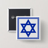 ダビデの星 缶バッジ (正面&裏面)