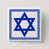 ダビデの星 缶バッジ (正面)