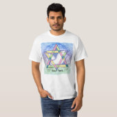 ダビデの星 Tシャツ (正面フル)