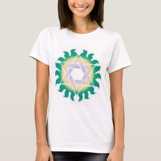 ダビデの星 Tシャツ (正面)
