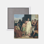 ダビデの注釈Saul, 1842 マグネット (正面/裏面)