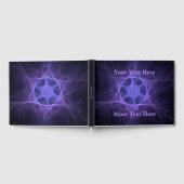 ダビデの紫色のフラクタル星 ゲストブック (全面)