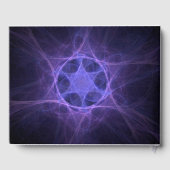 ダビデの紫色のフラクタル星 ゲストブック (裏面)