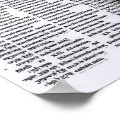 ダビデの詩編：オクタープラム， 1516 ポスター (角)