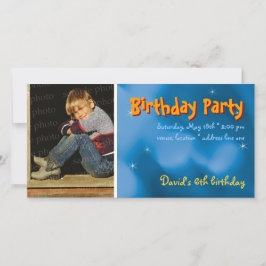 ダビデの誕生日パーティー | Starsフォト招待状