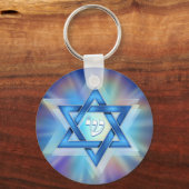 ダビデの輝く星 キーホルダー (正面)