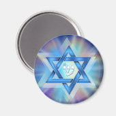 ダビデの輝く星 マグネット (正面/裏面)