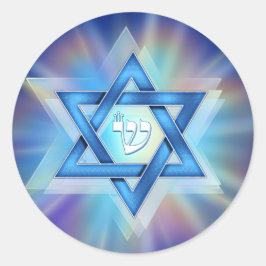 ダビデの輝く星 ラウンドシール