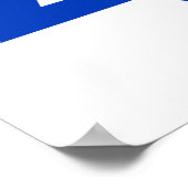 ダビデの青い星 ポスター (角)