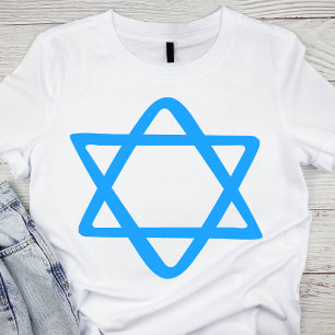 ダビデの青い星 Tシャツ