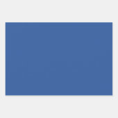 ダビデの黄金と青の星 ラッピングペーパーシート (正面3)