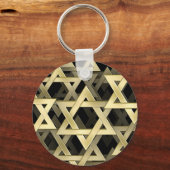 ダビデの黄金の星 キーホルダー (正面)