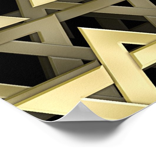 ダビデの黄金の星 ポスター (角)