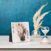 ダビデの黙示録の根本5:5獅子芸術イーゼル フォトプラーク (インサイチュ)