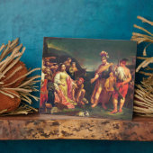 ダビデへのアビゲイルの供え物 フォトプラーク (側面)