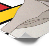 ダビデポップ・アートのート ポスター (角)