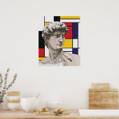 ダビデポップ・アートのート ポスター (キッチン)